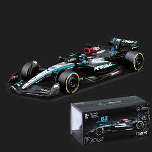 Bburago 1:43 Mercedes-AMG F1 W15 E Performance 2024 Alloy Car Miniature