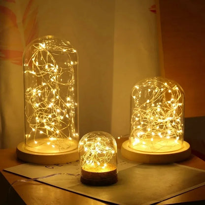 LED Fairy String Lights with Button Battery