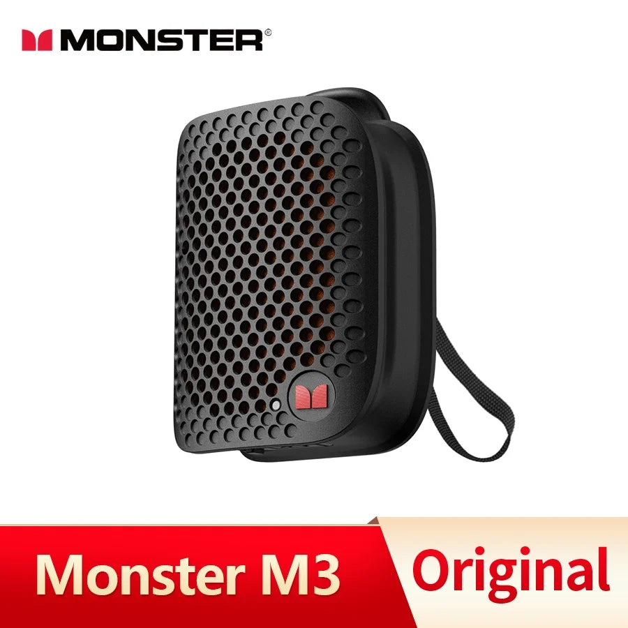 Monster M3 Clip-On Mini Wireless Bluetooth Speaker