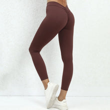 Soft Lightweight Quick Dry V Cut Scrunch Back Leggings