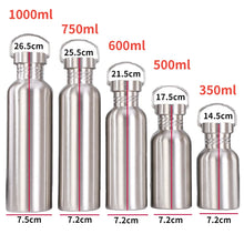 Stainless Steel Single Wall Big Mouth Canister