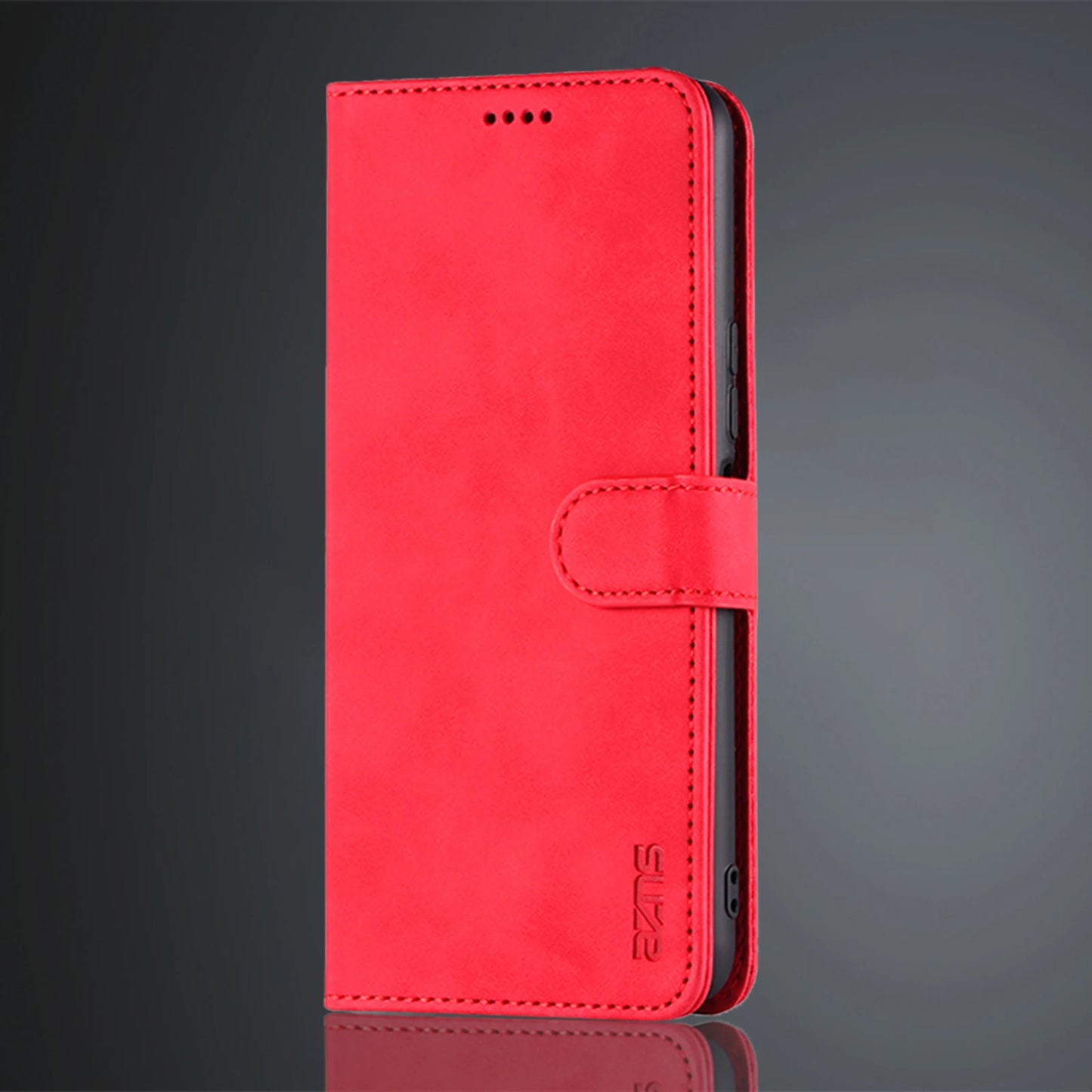 Faux Leather Card Holder Flip Wallet Case for OnePlus 15 – Shockproof Cover with Lanyard & Optional Screen Protector
