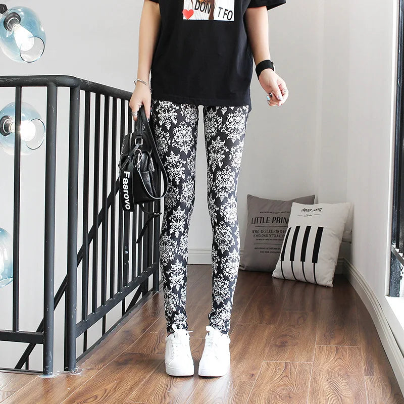 Casual and Colorful Leg Warmer Leggings