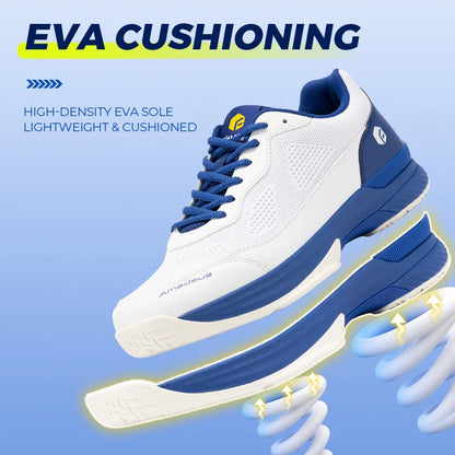 FitVille Men's Amadeus V2 Professional Tennis & Court Shoes