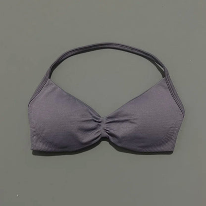 Strappy High Support Thin Strap Seamless Bras
