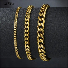 Stainless Steel Curb Chain Bracelet