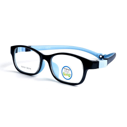 SECG Kids Flexible Silicone Eyeglass Frames - Lightweight TR-90 Sports Glasses