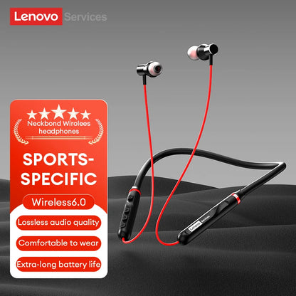 Lenovo Y111 Bluetooth 6.0 Neckband Earbuds