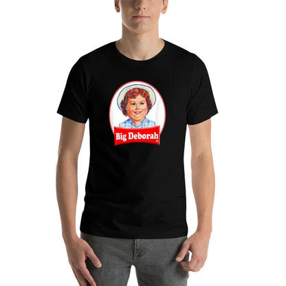 Big Deborah Parody Graphic Short Sleeve T-Shirt