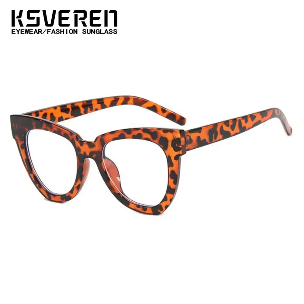 KSVEREN Classic Cat Eye Reading Glasses