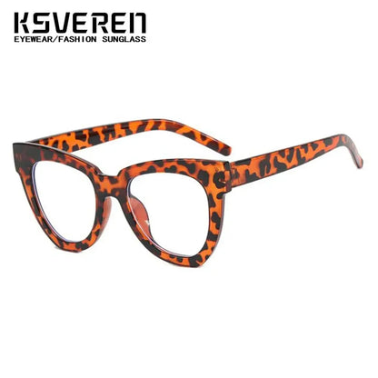 KSVEREN Classic Cat Eye Reading Glasses