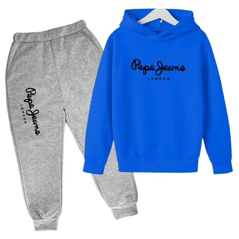 Kids' Tracksuit Hoodie & Pants Set
