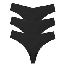 3Pcs Seamless Low-waist Thongs