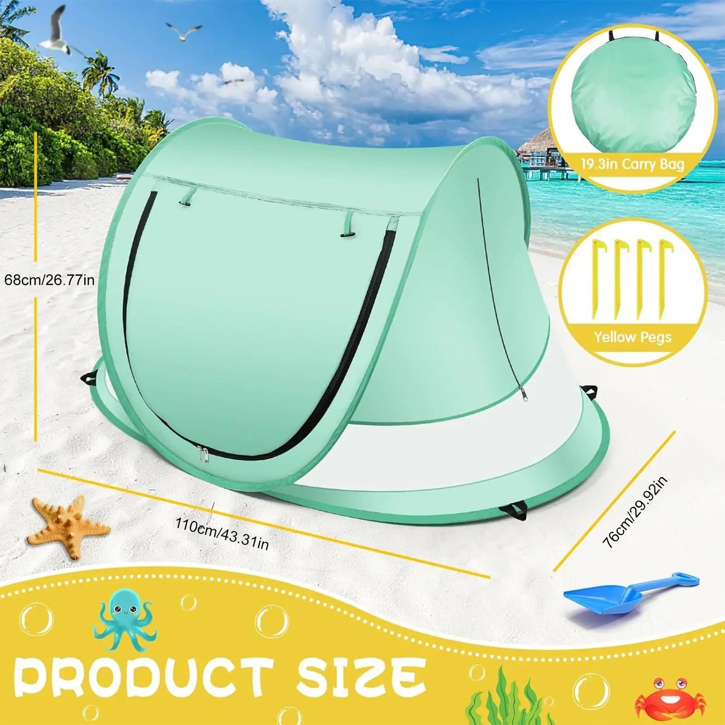 Toddler Pop-up Dome Tent