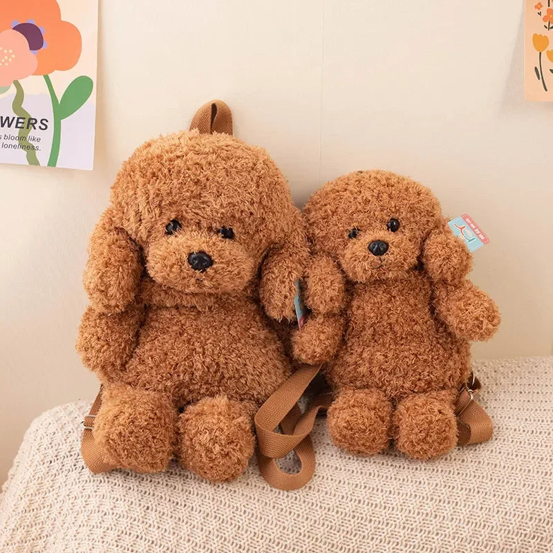 Soft Stuffed Dog Backpacks