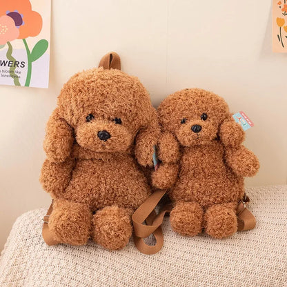 Soft Stuffed Dog Backpacks