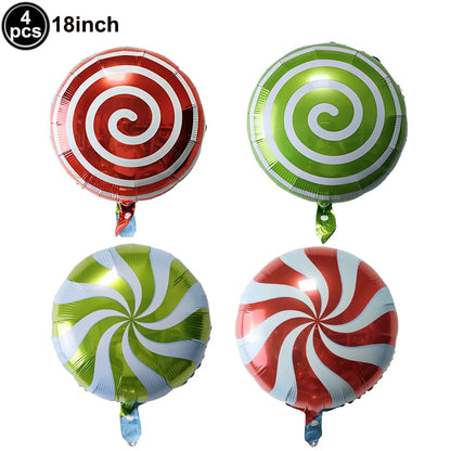 Standing Christmas Foil Balloons, Giant Christmas Tree Santa Snowman Reindeer Rocking Horse Balloons