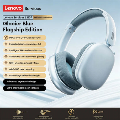 Lenovo LS-107 Wireless Bluetooth Headphones