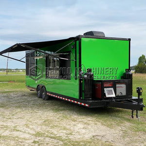Food Trailer With Cooking Equipment Taco Bbq Mobile Food Cart for Sale Europe