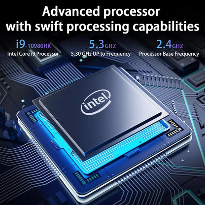Intel Core i9-10980HK Notebook Computer with Windows 11 Pro & 16GB RAM 1TB
