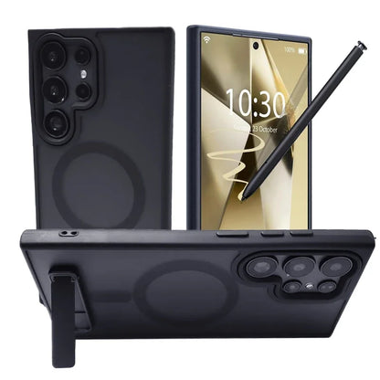 UYUXIO Magnetic Mobile Phone Case with Kickstand for Samsung Galaxy