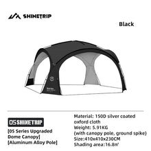 ShineTrip Waterproof Silver Coated Dome Tent