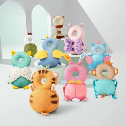 Baby Head Protector Pillow Cartoon Design Backpack