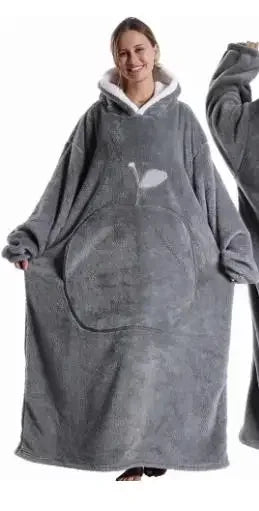 Extra Long & Thick Hooded Robe