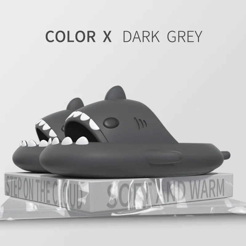 Shark Face Funny Slides