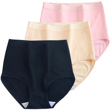 3pcs Cotton High Waist Briefs