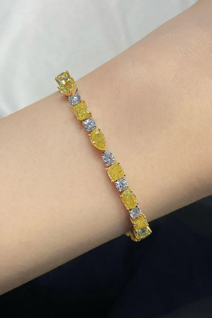Fine Silver Charm Bracelet