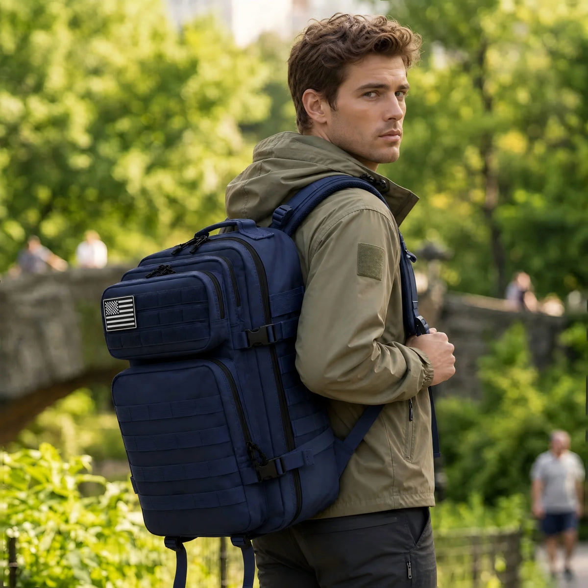 45L Tactical Molle Travel Backpack & Rucksack