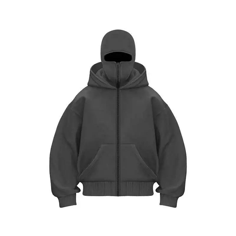 Men's Casual Solid Color O-Neck Crewneck Sweatshirt