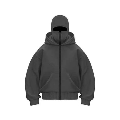 Men's Casual Solid Color O-Neck Crewneck Sweatshirt