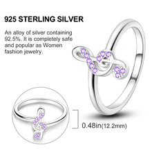 925 Sterling Silver Infinite Love Cubic Zircon Ring