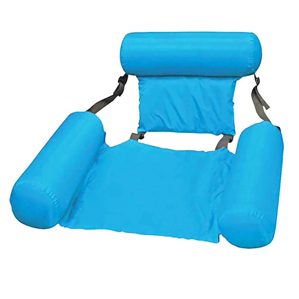 Inflatable Water Hammock Lounge Chair for Pool & Beach