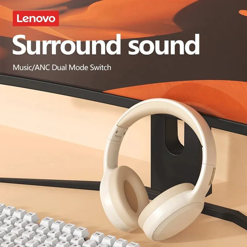 Lenovo TH30 Wireless Bluetooth V5.0 ANC Hybrid Active Noise Reduction Headphones