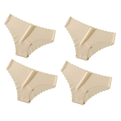 4Pcs Seamless Low Rise Briefs