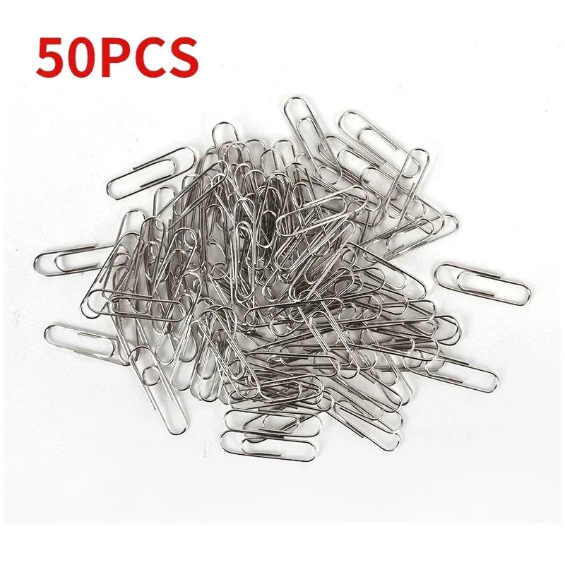 Metal Silver Paper Clips for Paperwork