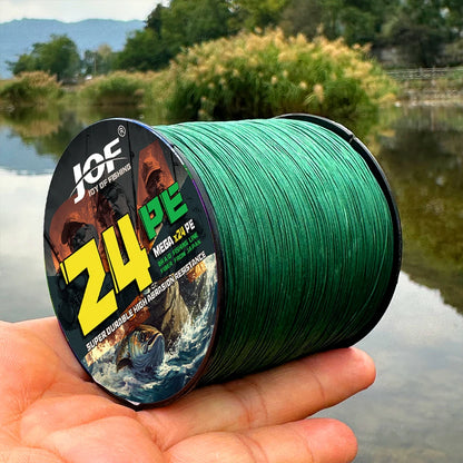 X24-Braid Fishing Line 500m with A Variety of Strength