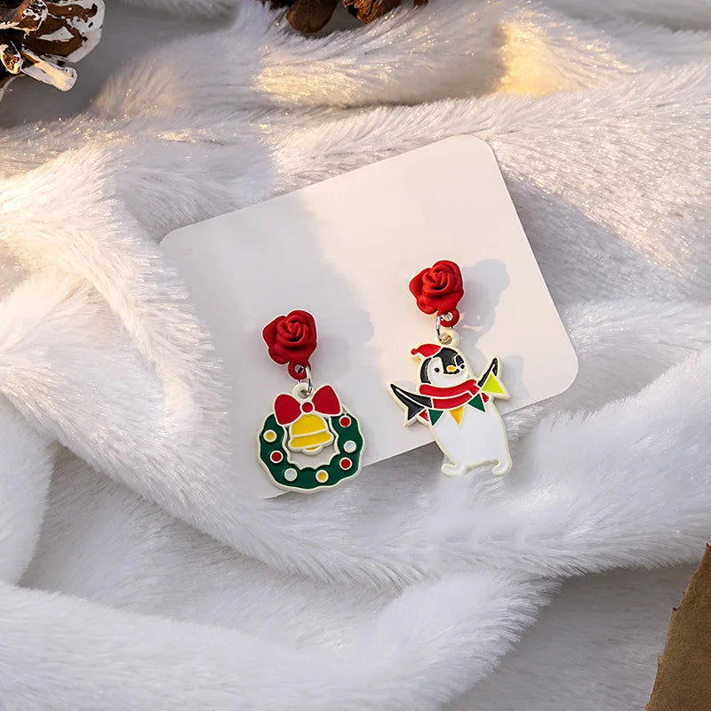 Dangle Earrings Christmas Jewelry