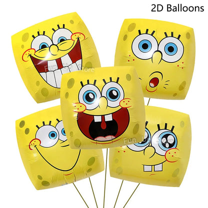 SpongeBob & Friends Cartoon Foil Balloon Party Set