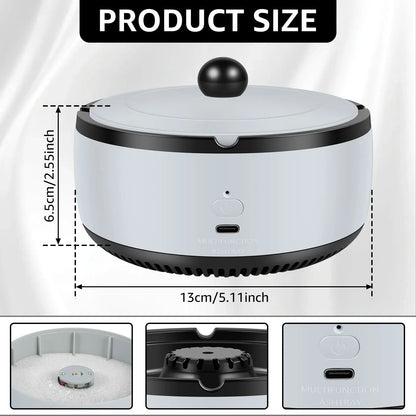 Smart Air Purifying Ashtray & Smoke Odor Absorber