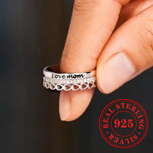 Huitan Heart-shaped Cluster Ring 925 Sterling Silver Sparkling Cubic Zirconia