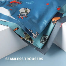 MiiOW 4Pcs Cotton Funny Animal Print Antibacterial Underwear