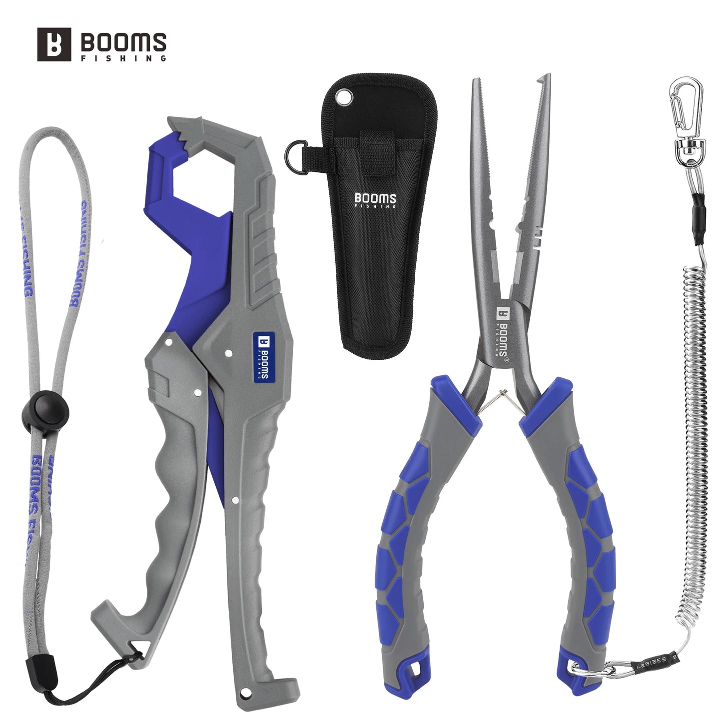 Booms Fishing 23cm Pliers and 24cm Fish Gripper Set