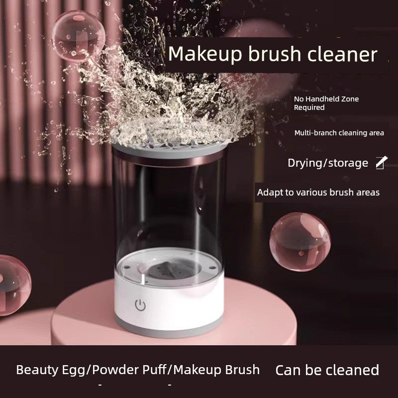 Cosmetic Brush Cleaning Electric Scrubber