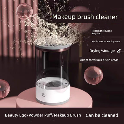 Cosmetic Brush Cleaning Electric Scrubber