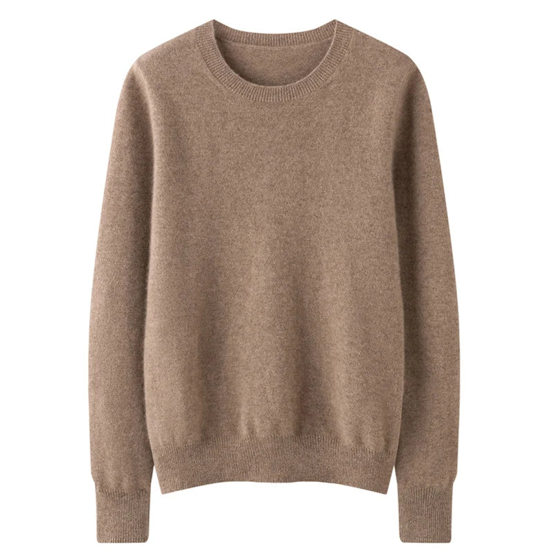 Pure Cashmere Knitted Pullover