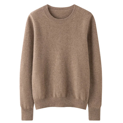 Pure Cashmere Knitted Pullover